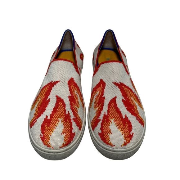 Kids Rothy’s flames sneakers size 4 - Picture 2 of 8